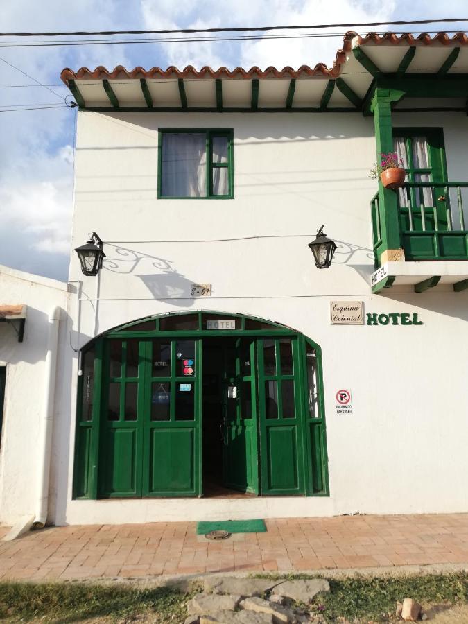 Hotel Esquina Colonial Villa de Leyva Exterior foto